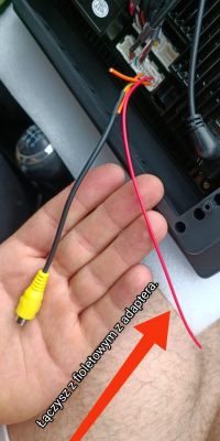 Toyota Avensis T27 i radio Junsen X7 Pro. Kamera cofania - podłączenie.