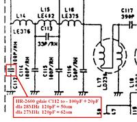 Wzór płytki reflektometru paskowego 11m, 5W, 50 om - poszukiwany projekt