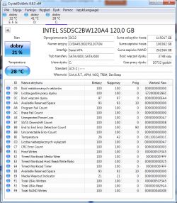 Czy dysk SSD o statusie 93% wg SMART jest bezpieczny do użytku?