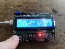 Arduino R4 WiFi i D1Robot LCD Keypad Shield - uruchomienie, menu, tutorial
