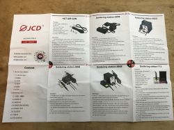Budżetowa stacja lutownicza JCD 8908 2 in 1 (groty + hot air) za 200 zł, wylut VGA HDMI itd