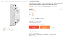 Przekaźnik Tuya/Smart który pamięta harmonogram po utracie sieci WiFi Przekaźnik Tuya/Smart który pamięta harmonogram po utracie sieci WiFi