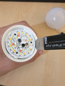 [BK7231N] Avatar ALS08L-B22 Smart Bulb Teardown and OpenBeken Flash Guide Template GPIO