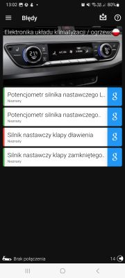 Czy niskie napięcie akumulatora 12,1V wpływa na błąd sterownika wentylatora 1.8T?