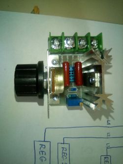 Regulator obrotów 1 fazowy do podgrzewacza 3 fazowego 12kw siemens