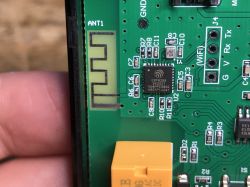 [ESP8285] SE831L intelligent garage door controller - interior, analysis