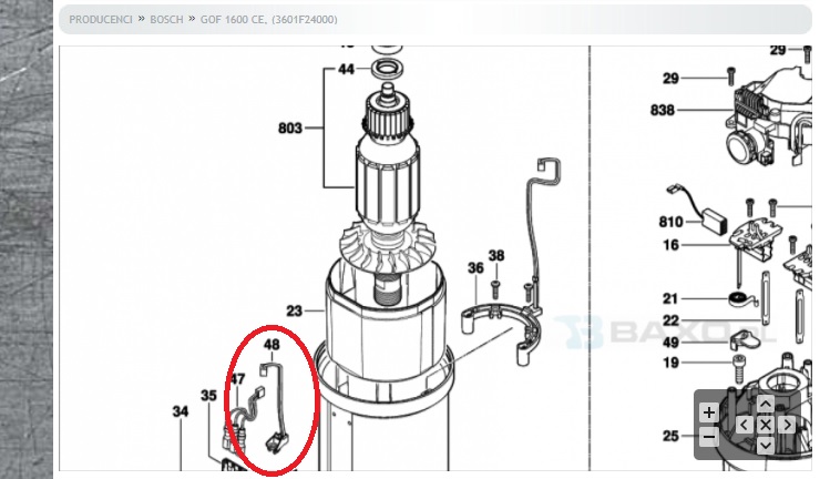 [Rozwiązano] Frezarka górnowrzecionowa Bosch GOF 1600 CE