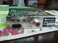 Midland Alan 78 - Brak nadawania po nieudanej naprawie, brakujące elementy