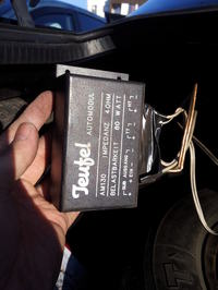 Teufel AM130 - car adudio: Teufel AM130 + głośniki