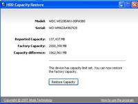 Dysk WDC WD20EARX-00PASB0 wykrywany jako 137GB zamiast 2TB - co robić?