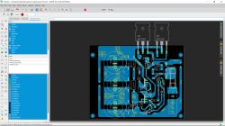 Liniowy regulator wysokiego napięcia: Projekt, PCB, zmiany w schemacie, IRFPG30, regulacja prądu