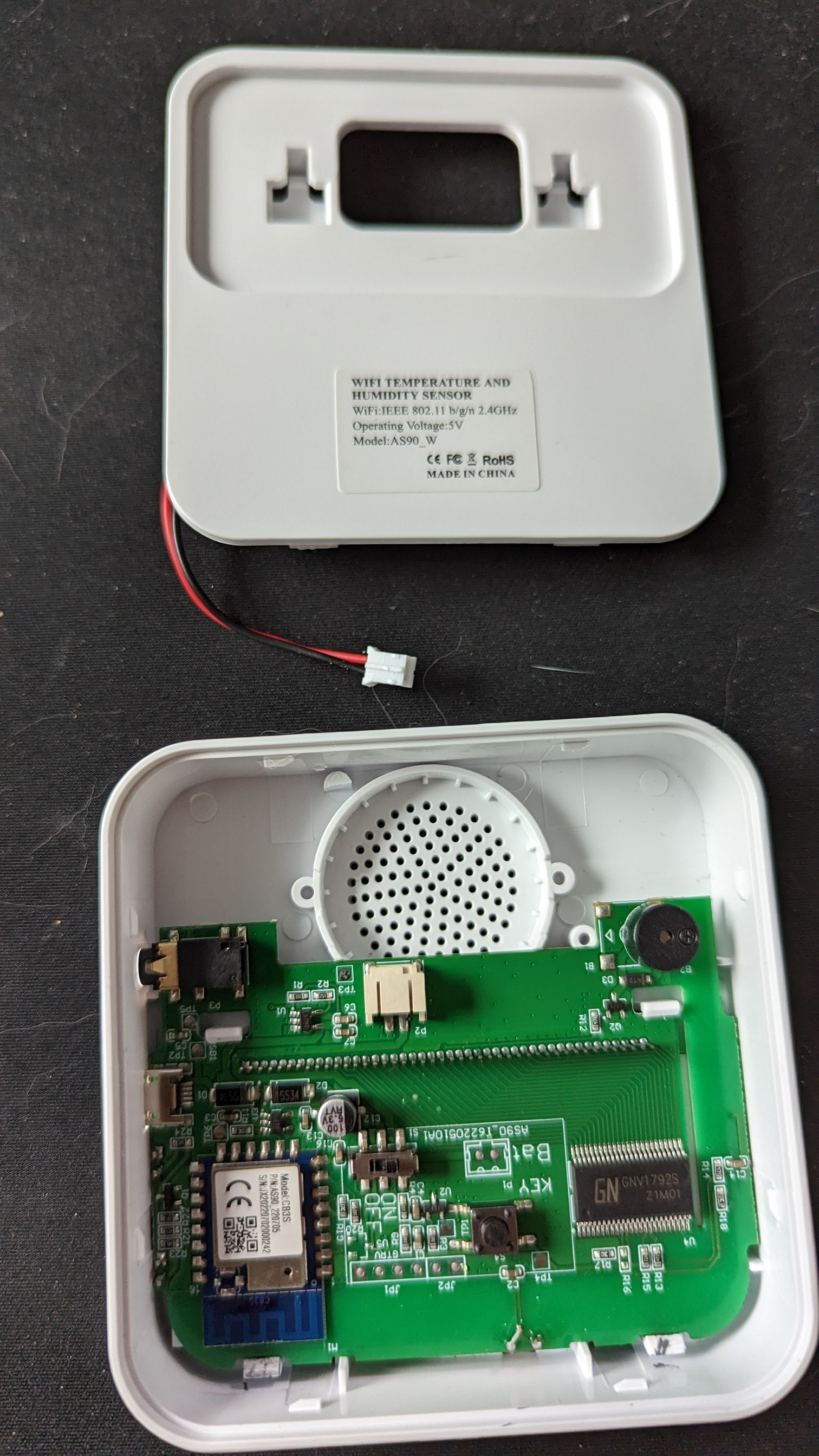 [BK7231N] Tuya Temperature & Humidity monitor - 2