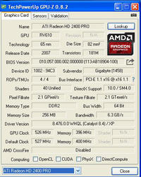Sterownik do karty graficznej ATI Radeon HD PRO.