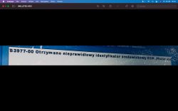 Co znaczy błąd: B 3977-00 w Oplu Vectra C 2.2 i jak go naprawić?