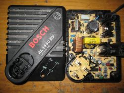 Jak wysterować zasilacz w ładowarce Bosch AL 1450 DV dla modułu XL4015?