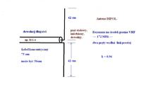 Jakie parametry powinien mieć dipol na 171-173 MHz? Jak go zbudować?