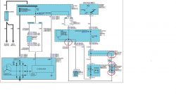 Schemat elektryczny układu z alternatorem