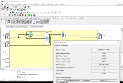Zrzut ekranu programu M3 soft z otwartym projektem dla sterownika XD10 230VAC SMART