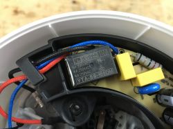 YTA-SS-105DM relay inside the SMART06B electric kettle housing