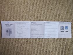 User Manual for WiFi PIR Motion Sensor Model P06 User manual for WiFi PIR Motion Sensor model P06 from AliExpress.