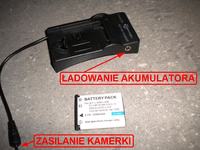 Przerobienie fabrycznego zasilania w sportowej mikro kamerce Manta MM355 Przerobienie fabrycznego zasilania w sportowej mikro kamerce Manta MM355