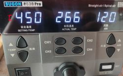 Porównanie stacji hot air QUICK 861DW i SUGON 8630 Pro - grzałka 1kW vs 1.3kW