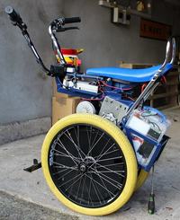 Utrzymujący równowagę skuter inspirowany odlskulowym rowerem