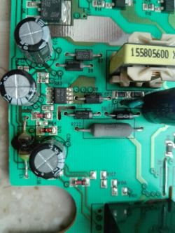 Wartość spalonego rezystora w zmywarce Mastercook ZWE-9176X