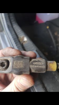 Mercedes w124 2.5d - Podłączenie obrotomierza w aucie po swapie