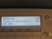 Electrolux EWT 1340 Moduł prezentacji Electrolux EWT 1340 Moduł prezentacji