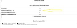 Tabela parametrów spawarki z zaznaczeniem „Zabezpieczenie sieci 230 V: 25 C”