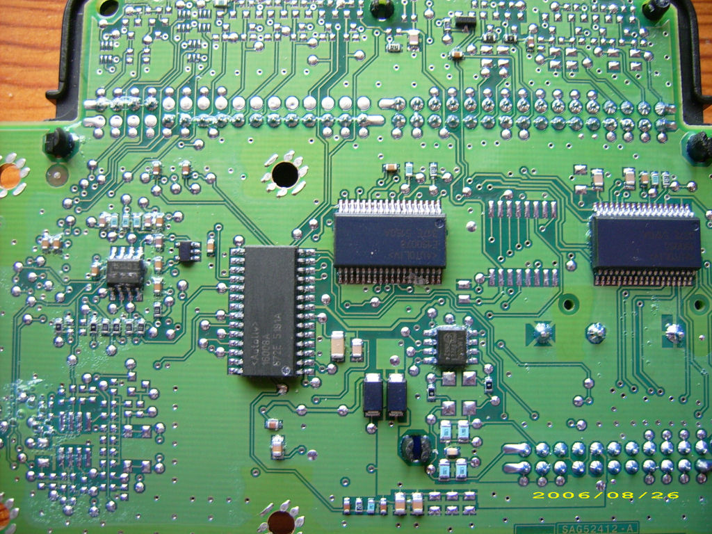 Renault Megane II 2005 1.5 DCI Sensor Autolive - crasch