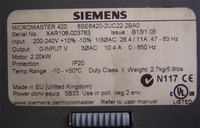 Micromaster 420. - jak podpiac -chyab jest blad!!