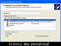 Instalacja drukarki sieciowej HP z interfejsem rj45 w Win XP Instalacja drukarki sieciowej HP z interfejsem rj45 w Win XP