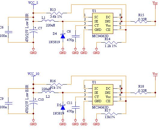 MC34063 prowadzenie ścieżek - elektroda.pl