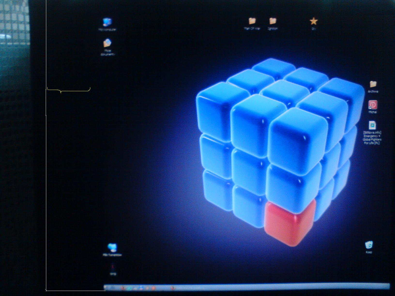 Monitor Belinea 1705G1- problem- przesunięty obraz