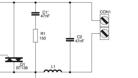 Detektor zera + MOC3020 + BT136 = Fazowa regulacja napiecia
