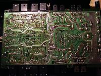 RTO SX-7002 - Zwęglone tranzystory i iskry przy zasilaniu