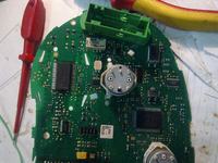 Wyświetlacz FIS Passat B5 - Raz działa a raz nie.