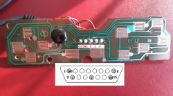 Podłączenie kolorów przewodów w padzie (dżojstiku) do konsoli Pegasus 15PIN