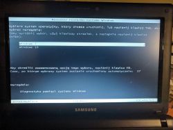 Samsung N150 - Instalacja Windows 7 z ukrytej partycji po instalacji Windows 10