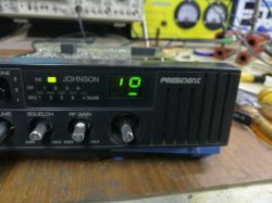 President Johnson - Nie wyświetla wszystkich segmentów na wyświetlaczu