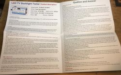 Telewizor ze śmieci, tester LED, naprawa podświetlenia LED przy zerowym budżecie