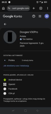 Dlaczego na koncie Google jeden telefon wyświetla się jako dwa urządzenia?