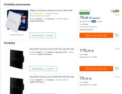 Offers for Appio and Other Shutter Switches Offer of shutter switches on an online store page.