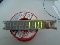 Wyświetlacz 6 LED 1wire Wyświetlacz 6 LED 1wire