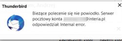 Thunderbird - jak przenieść wiadomości na serwer?
