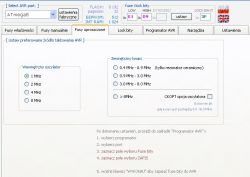 Jak wgrać do Atmegi plik HEX? Ustawienie Fusebitów w Mk AVR.
