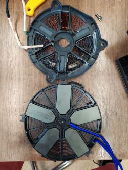 Prestige HB-525 mała płyta indukcyjna uszkodzenie pola indukcyjnego