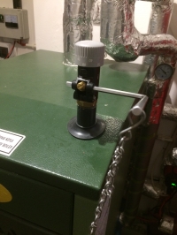 Air draft regulator for SAS furnace Damaged Afriso FR1 once again